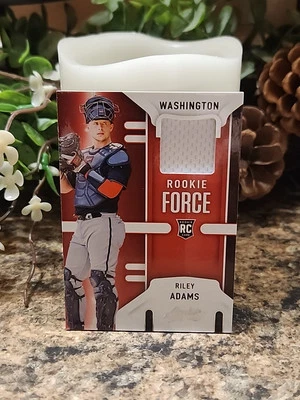 2022 Panini Absolute - Rookie Force #RF-RA Riley Adams  (MEM, RC) - Image 1 of 2