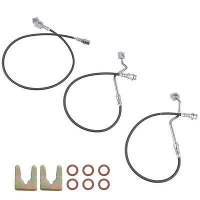 Kit de línea de freno 700 mm/900 mm para Ford F-250 F-350 Super Duty 4x4 99-04 3 piezas Foto 1 de 4