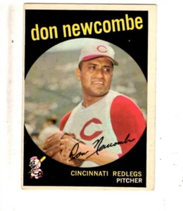TOPPS - 1959 DON NEWCOMBE - CINCINNATI REDLEGS  -  TOPPS #312 TRADING CARD - Picture 1 of 2