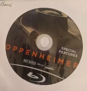 Oppenheimer Blu-Ray ** NUR BONUS DISC ** Nicht der eigentliche Film! 🔵 - Bild 1 von 3