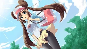 Pokemon anime girls pokmon pantyhose twintails long hair Pad Gaming Mat Desk - Picture 1 of 1