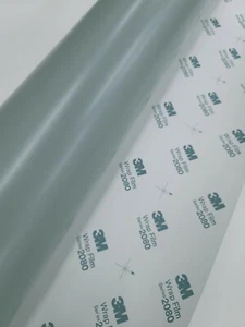 3M 2080 Satin Battleship Gray 1FT x 5FT S51 Car Vinyl Auto Vehicle Wrap Film - Picture 1 of 4