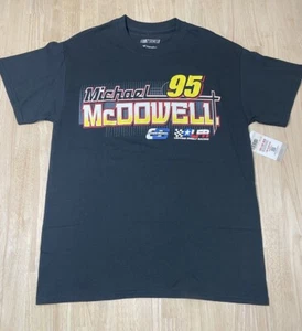 LARGE Adults MICHAEL MCDOWELL #95 Nascar Racing NAME & NUMBER T-Shirt NWT - Picture 1 of 6