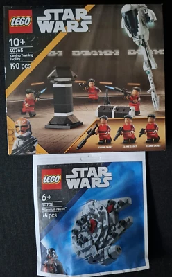 Lego Star Wars 40765 Ausbildungszentrum auf Kamino + 30708 Millenium Falke - Neu - Bild 1 von 4