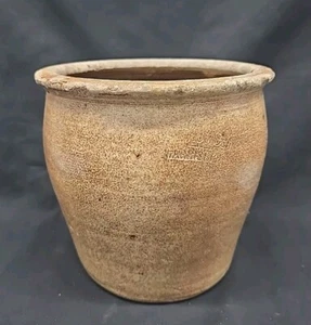 Antique Cowden & Wilcox Harrisburg Pa stoneware crock 1850-1860s - Picture 1 of 24