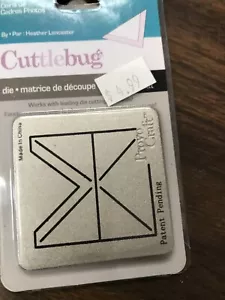 -Marca Cuttlebug troquel de corte-Provo Craft-NUEVO EN PAQUETE-ESQUINAS DE FOTOS-37-1512 - Imagen 1 de 2