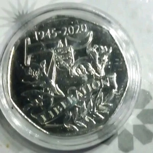 2020 Geurnsey 50p - 75 years since Liberation - Picture 1 of 2