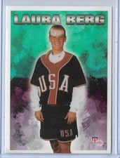 RARE 1996 ASA ~ LAURA BERG USA WOMEN'S SOFTBALL TEAM CARD #44 ~ FRESNO STATE