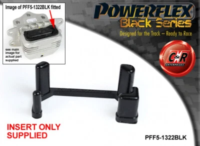 Powerflex Black Gearbox Mount Insert for Mini F55 / F56 Gen3 (14on) PFF5-1322BLK - Image 1 of 4