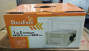 DataFree DF-7506 1 to 2 SATAII Internal RAID Box DF750600000004G - NEW in Box! - Picture 1 of 2