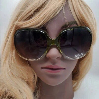¡NUEVO! GAFAS DE SOL XOXO Y2K de gran tamaño estilo ombre degradado Foto 1 de 4