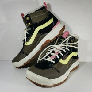 VANS Shoe Sneaker Size 9 Mid Top Ultracush HEIQ Eco Dry Off the Wall - Picture 1 of 6
