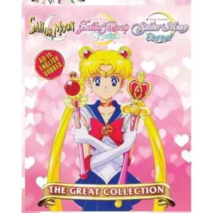 Sailor Moon DVD Complete Collection English Dub Series (Season 1-6+4 Movies) - Bild 1 von 9