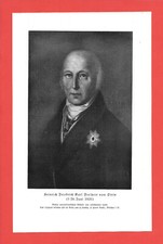 Heinrich Friedrich Karl Freiherr vom Stein * unknown  (1930/31) - [TÜ-723]