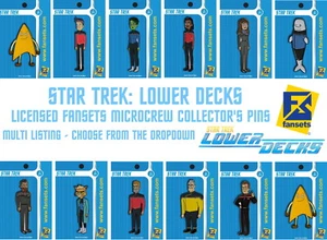 STAR TREK: Lower Decks MicroCrew Pin Badge Collection - Fansets - Multi Listing - Picture 1 of 20