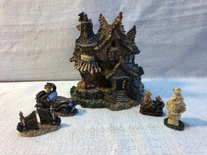 Boyds Bearly Built Villages Trumblers Mansion + Zubehör 19020 19520-1 - Bild 1 von 10