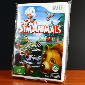 SimAnimals ~ Nintendo Wii / Wii U (w/ Plastic Sleeve) ● PAL 4 Player ● Fast Post