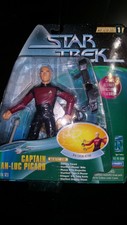 Star Trek Playmates Commander William Riker Captain Jean-Luc Picard both new