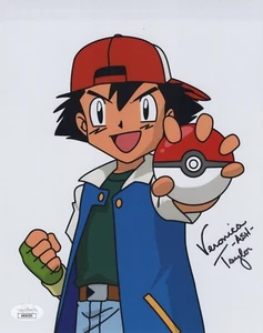 VERONICA TAYLOR Signed 8x10 POKEMON ASH Photo Authentic Autograph JSA COA Cert - Picture 1 of 2