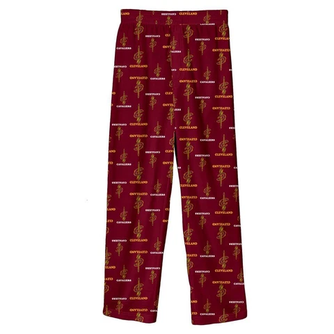 Youth Cleveland Cavaliers Pajama Pant Boys Sleep Bottoms Cover