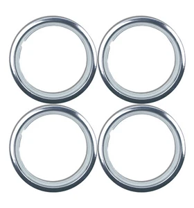 Premium Chrome Wheel Band Trim Ring 16" - SET OF 4 Factory Seconds #GXCT16-1-X4 - Picture 1 of 4