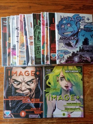 Walking Dead Here's Negan Image Plus Complete Series Issues 1-16 Bagged & Boarde - Image 1 of 4