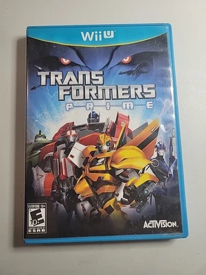 Transformers Prime (Nintendo Wii U, 2012) Complete *Tested&Works* Free Shipping  - Image 1 of 4