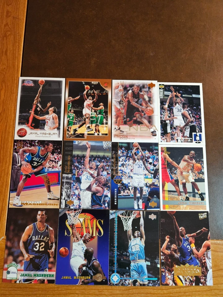 JAMAL MASHBURN - **Lote de 12 diferentes (1 RC)** - Todo casi nuevo-como nuevo Foto 1 de 1