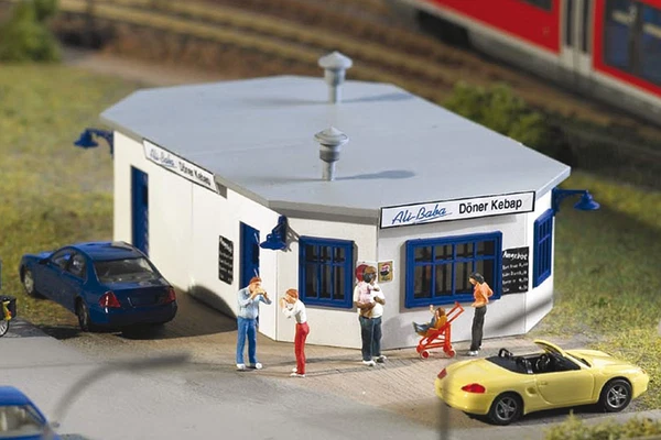 Piko 61835 HO Scale Alibaba's Kebab Shack Kit - Image 1 of 1