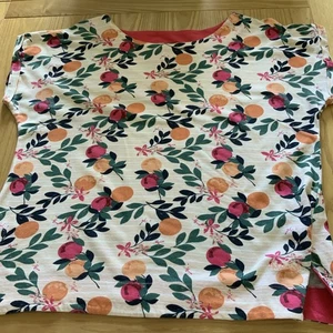 Weird Fish Organic Cotton Cantaloupe. Size 14 - Picture 1 of 5