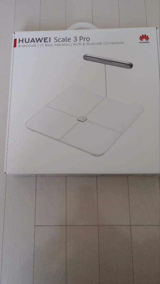 HUAWEI Scale 3 Pro Smart Body Weight Scale White Wi-Fi Bluetooth 8-Electrode