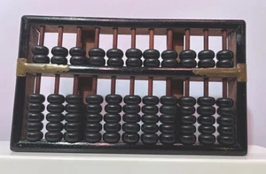 Vintage Sturty wooden japan handmade abacus 8" x 5" - Picture 1 of 6