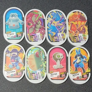 Pokemon Mezastar Original Series Tags Lot of 8 Takara Japan Arcade US Shipped - Picture 1 of 7