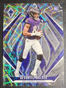 2024 Panini Phoenix Football Devontez Walker RC Lazer #178 - Picture 1 of 2