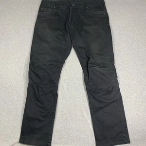 Kuhl Defyr Men's Pants Size 38X34 Vintage Patina Dye Black Hiking Cargo Pants - Picture 1 of 9