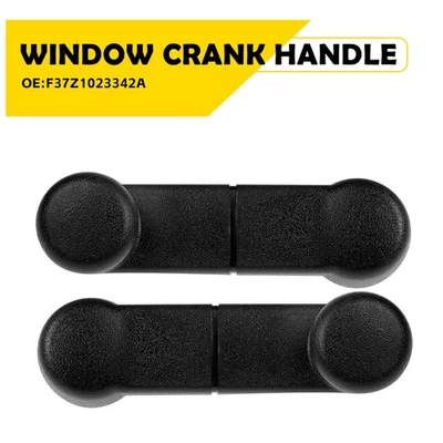 Manivela de ventana manual interior negra para Ford Ranger F150 F350 1993-2014 EE. UU. Foto 1 de 4