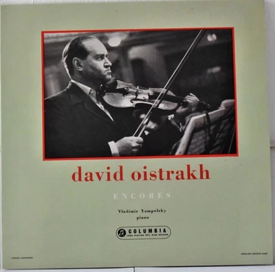 AUDIOPHILE TESTAMENT COLUMBIA SAX 2253 UK David OISTRAKH "Encores" 180g NEW - Image 1 of 3