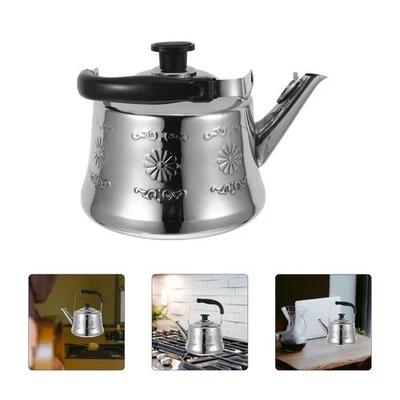  1pc Bollitore in acciaio inox Bollitore domestico Whistling Whistling Tea Pot - Image 1 of 4