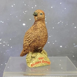 VTG The Famous Grouse Whiskey Bar Promo Figurine Statue Bird Advertising Display - Picture 1 of 9