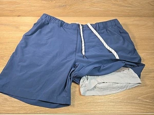 CHUBBIES Everywear Performance Men’s XL Shorts Blue 6” Inseam Stretch Preppy - Picture 1 of 7