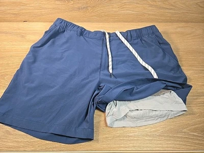 CHUBBIES Everywear Performance Men’s XL Shorts Blue 6” Inseam Stretch Preppy - Image 1 of 4