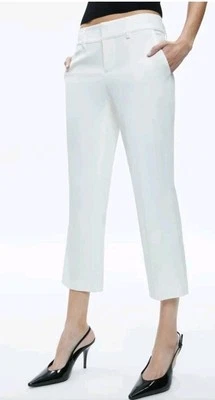 Calça branca cintura baixa Alice + Olivia tamanho 6 - Imagem 1 de 4