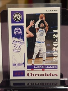 Panini Chronicles Pink #46 2020-21 LeBron James - Imagen 1 de 2