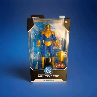 "Figura de acción McFarlane Toys DC Multiverse The Guardian Red Platinum Chase 7""" Foto 1 de 4