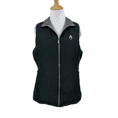 Sunice Vest Womens S Black Silver Maci Climaloft Full Zip Thermal Reversible - Image 1 of 4