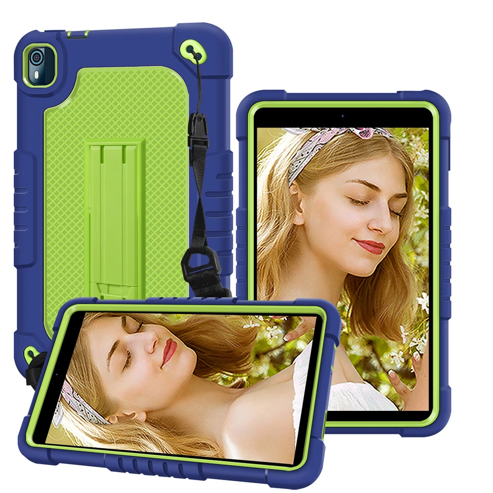 For Nokia T10 8" Tablet Shockproof Kids Friendly Case with Screen Protector - Image 1 of 1