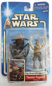 Star Wars The Phantom Menace Teemto Pagalies (Hasbro, 2002) Nuevo en Tarjeta - Imagen 1 de 2