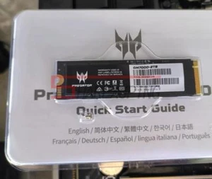 1PC New Acer Preoator SSD GM7000 2TB 7400MB/s Pcle4.0 independence cache - Picture 1 of 11
