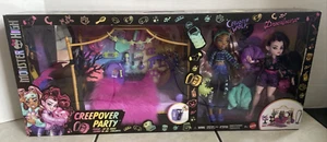 Mattel Monster High Creepover Party Playset Bed Bedroom HPW80 *NEW* - Picture 1 of 6