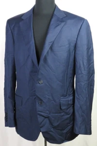 CANALI 1934 - Made in Italy - Dark Blue 100% Wool 2 Button Blazer 42 Regular - Picture 1 of 9